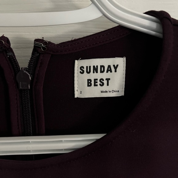 Aritzia Sunday Best Long Sleeve Dress - Picture 3 of 9